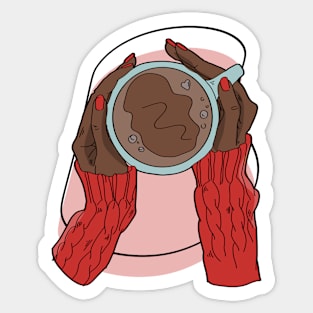 Cozy Tea Sticker